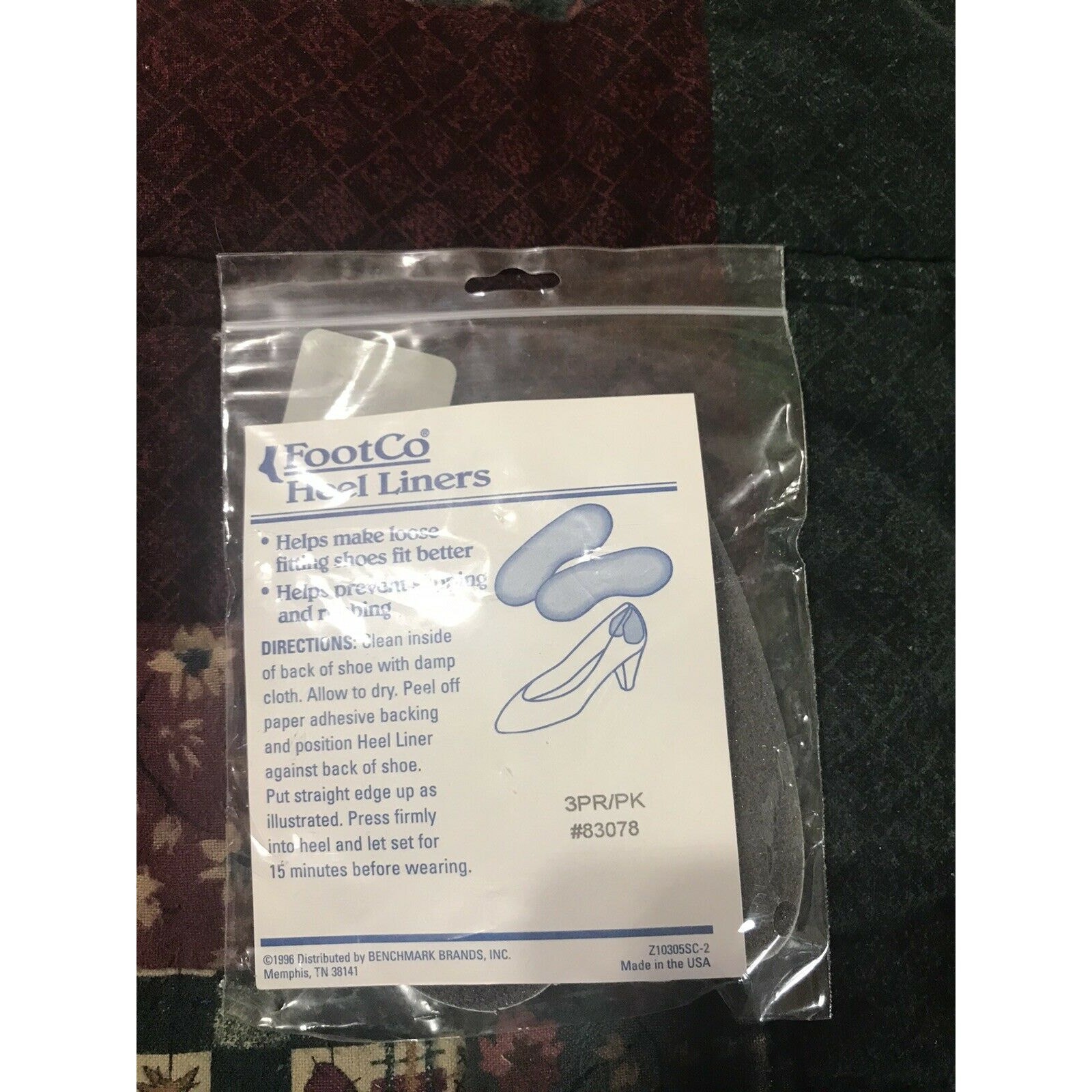 FootCo Heel Liners Comfortable Shoe