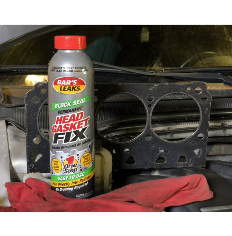 ( 2 Pack ) Bar's Leaks Block Seal Head Gasket Fix Automotive Additive 24 oz