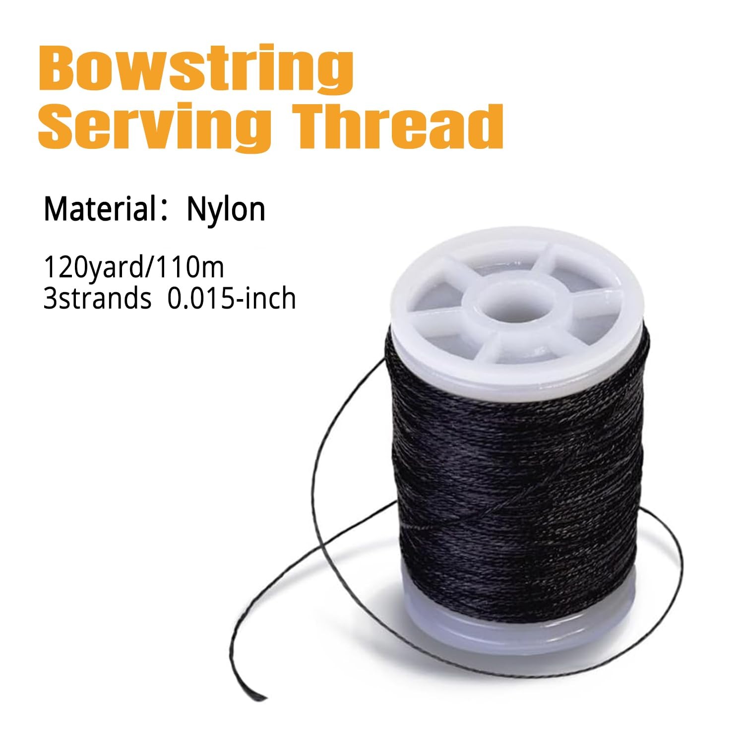 Luoyer Archery Bowstring Separator and Serving Thread Set Peep Red