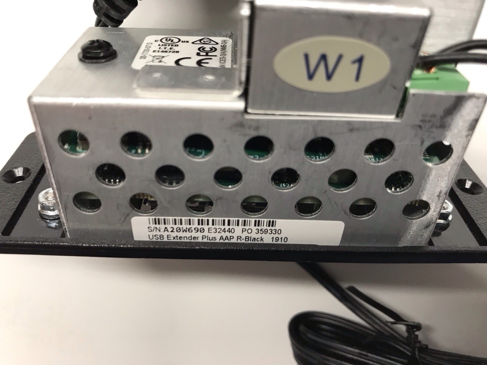 EXTRON USB EXTENDER PLUS AAP R BLACK & POWER SUPPLY FREE SHIP