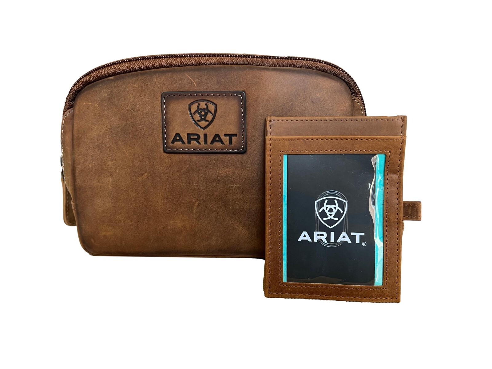 ARIAT Gwen Brown Leather Belt Bag