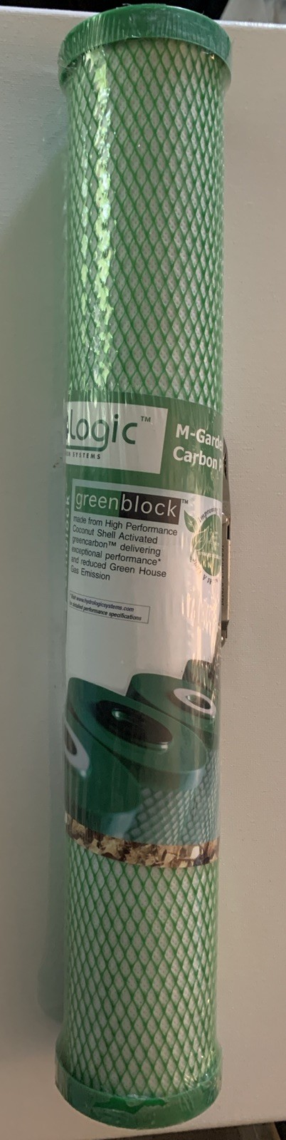 Hydro Logic FXCL2 Green Coconut Carbon Filter Merlin-Garden Pro Pre-Filter NEW