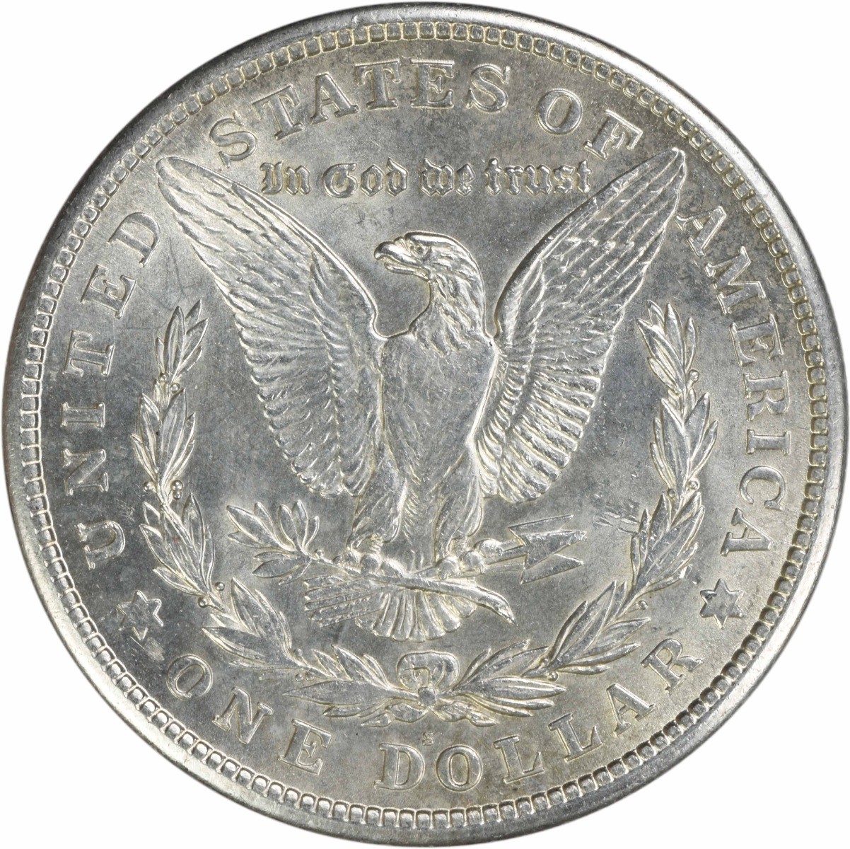 1921-S Morgan Silver Dollar BU Uncertified #505