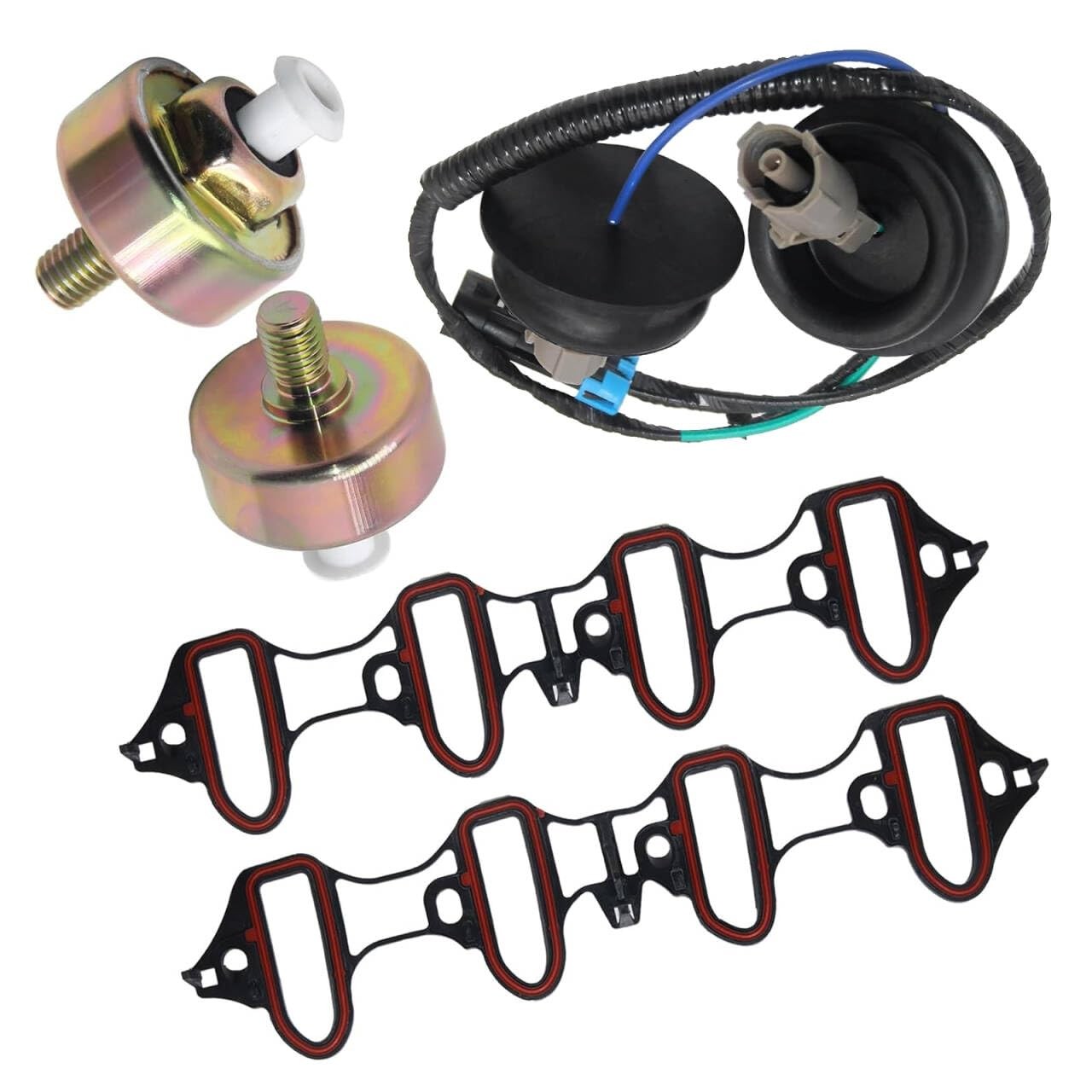 Chevy Suburban Knock Sensor Wiring Harness Kit with Intake Manifold Gasket