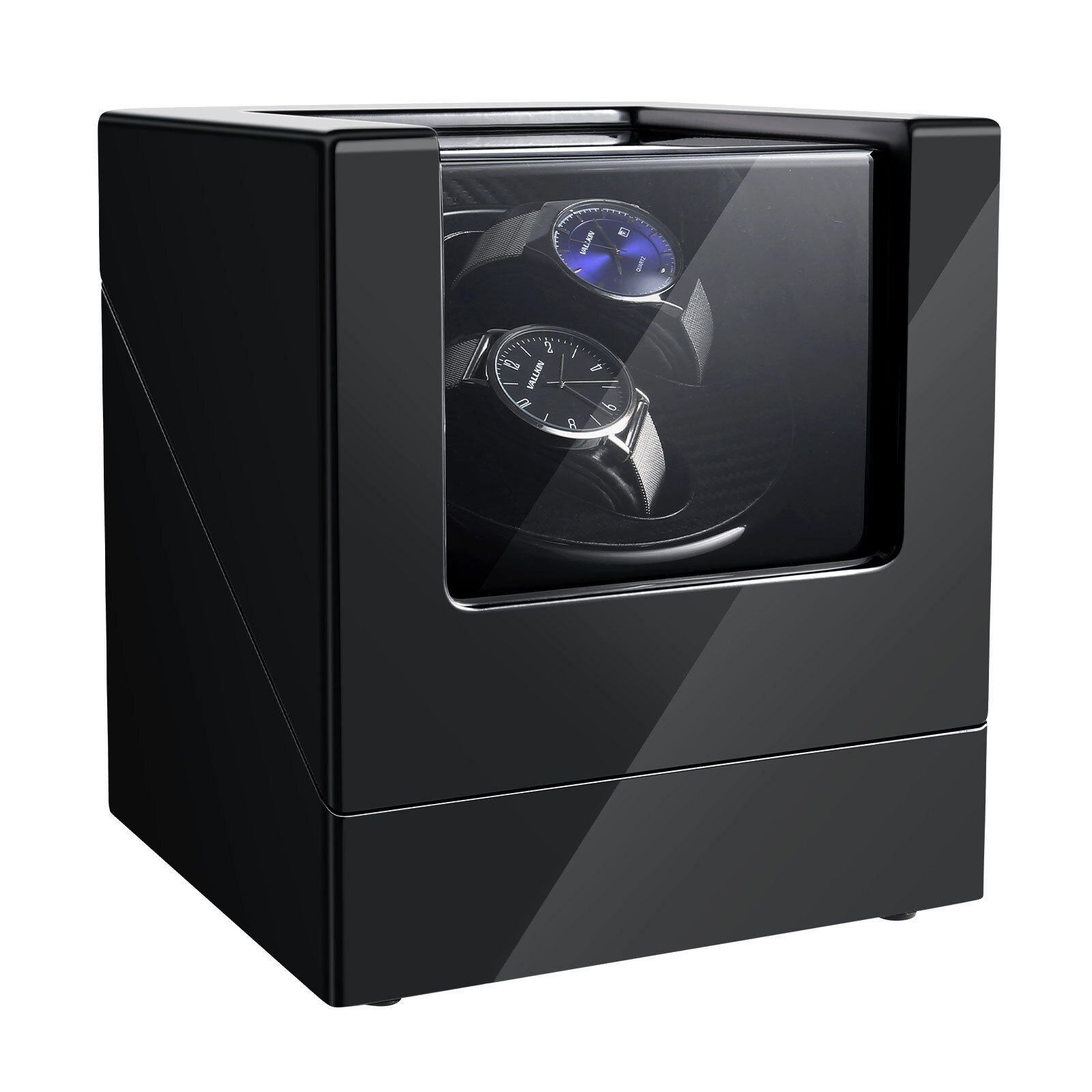 UTEN Automatic Rotation Watch Winder Storage Display Case w/ Speed Regulation