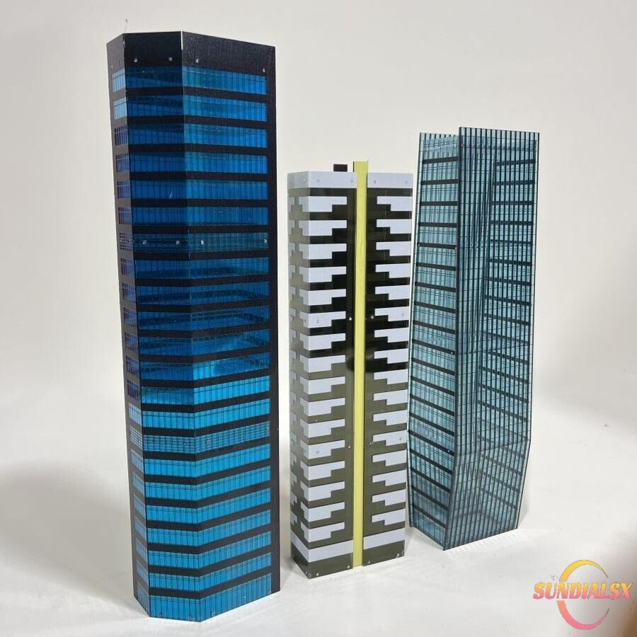 Outland Diorama 1/150 Building Model City Street View House Scene Display Model