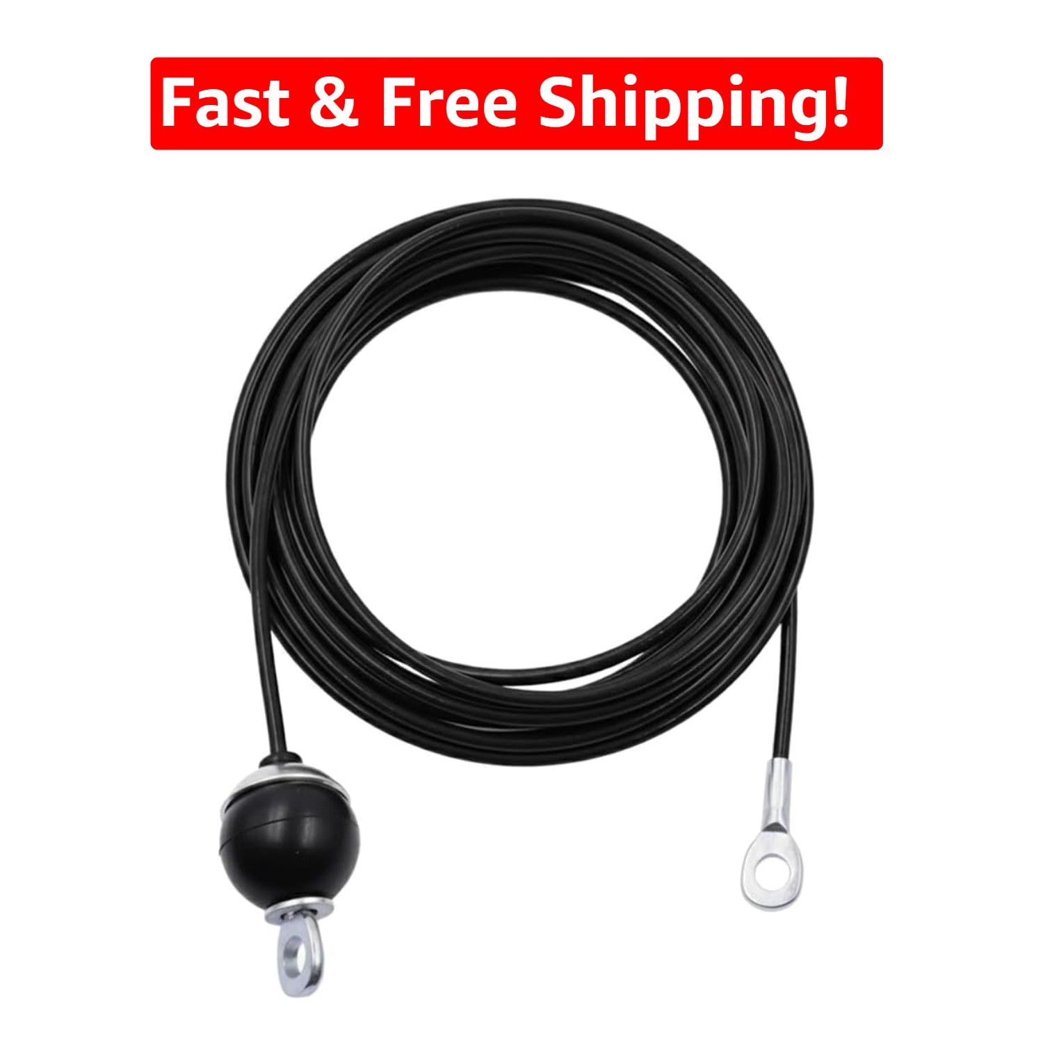 High-Strength 5mm Fitness Pulley Replacement Cable Ideal for All Gym Equipment