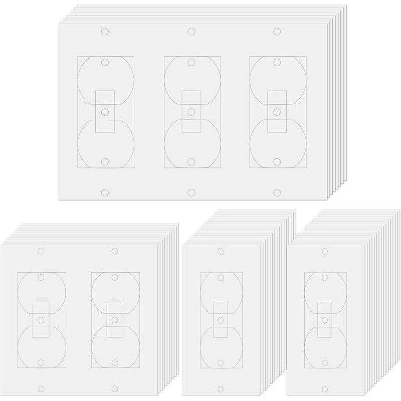 Electrical Outlet Insulation Pads Draft Sealers Foam Gasket for Outlet Plates