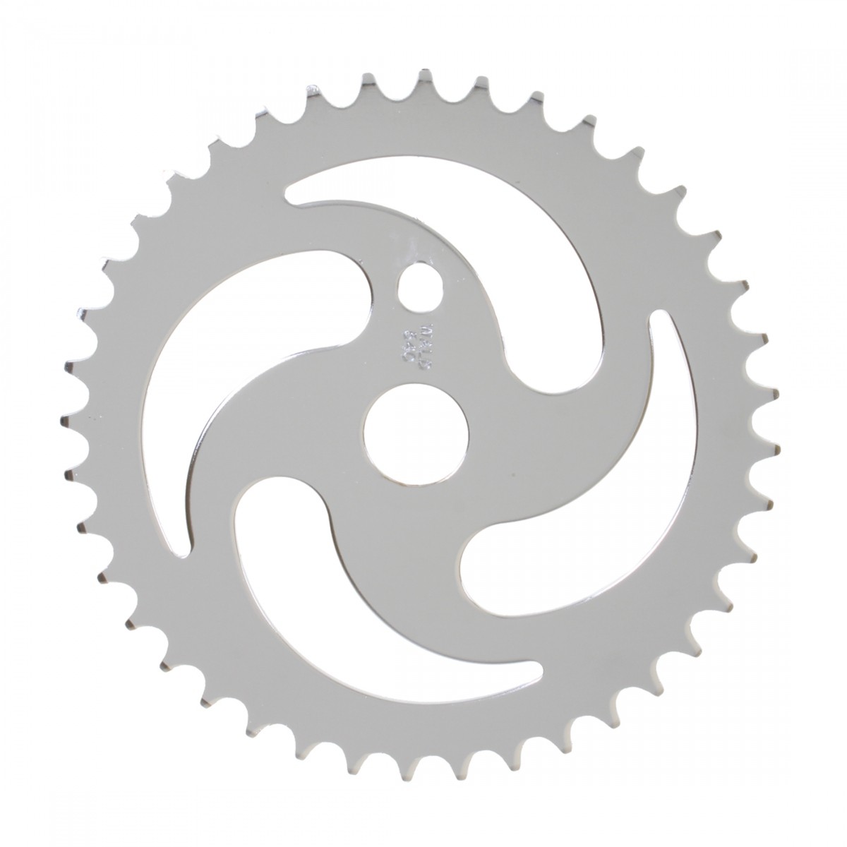 Wald 40T Steel Chrome BMX Chainring - 1/2x1/8in Compatible, Durable, Lightweight