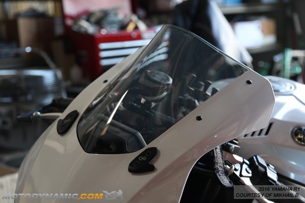Motodynamic Race Series Windscreens Windshield Yamaha R1 R1S R1M 2015-2018 SMOKE
