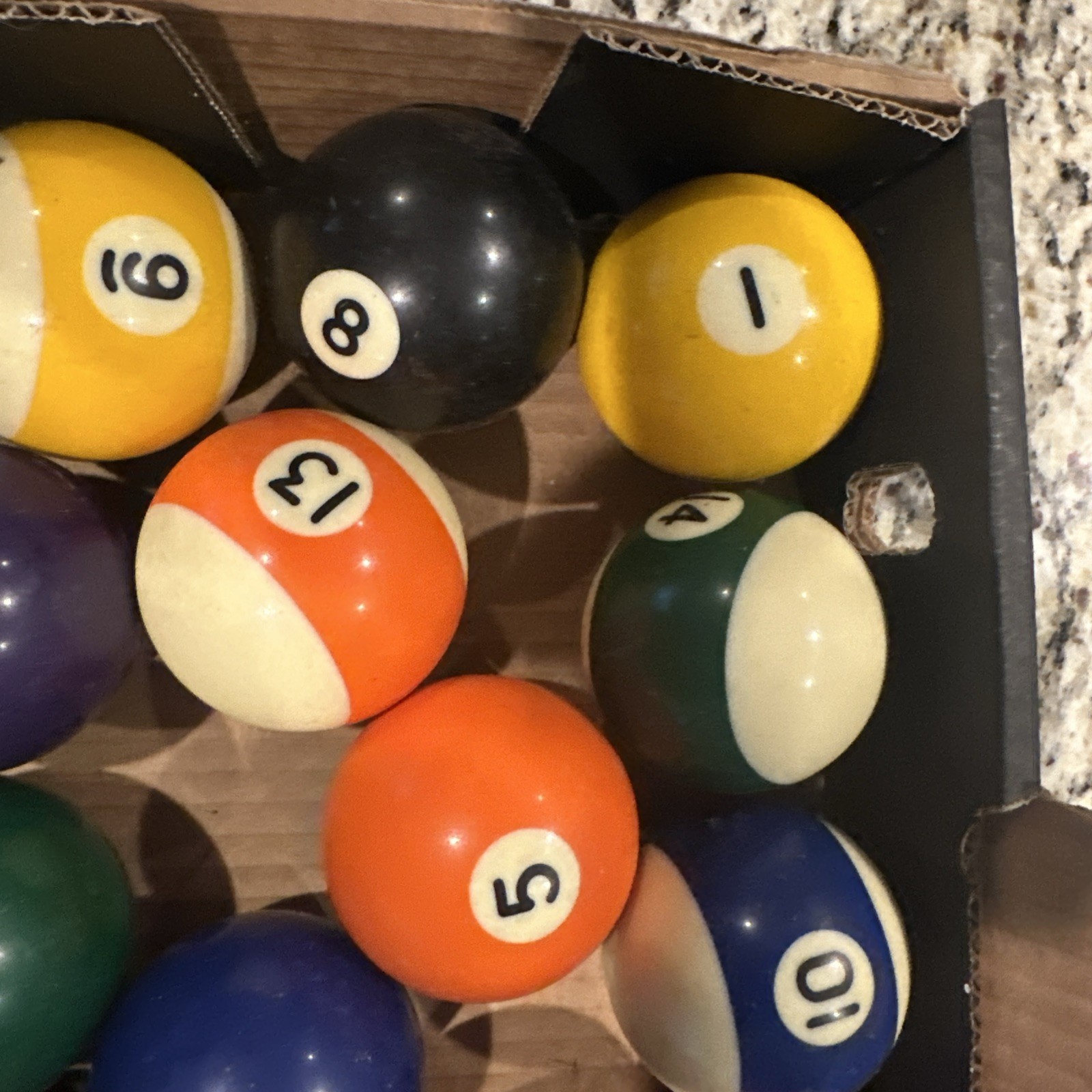 Vintage Aramith Super Pro Billiard Pool Ball Set