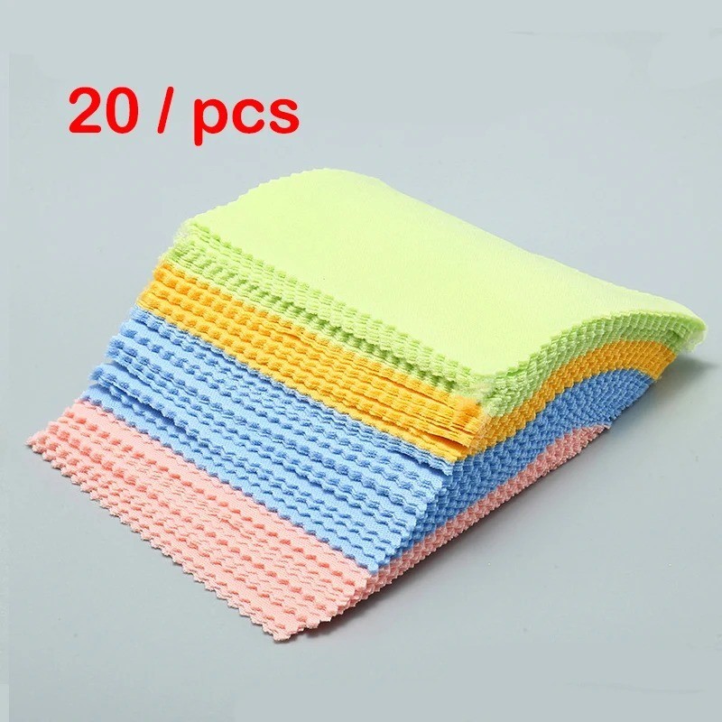 20x Microfiber Cleaner Cleaning Cloth For Phone Screen Camera Lens Eye Glasses