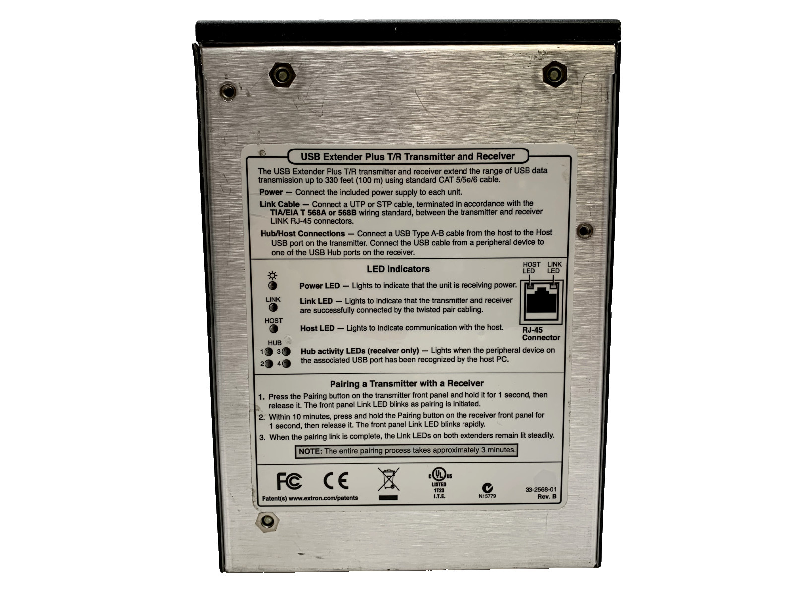 EXTRON USB EXTENDER PLUS T ONLY