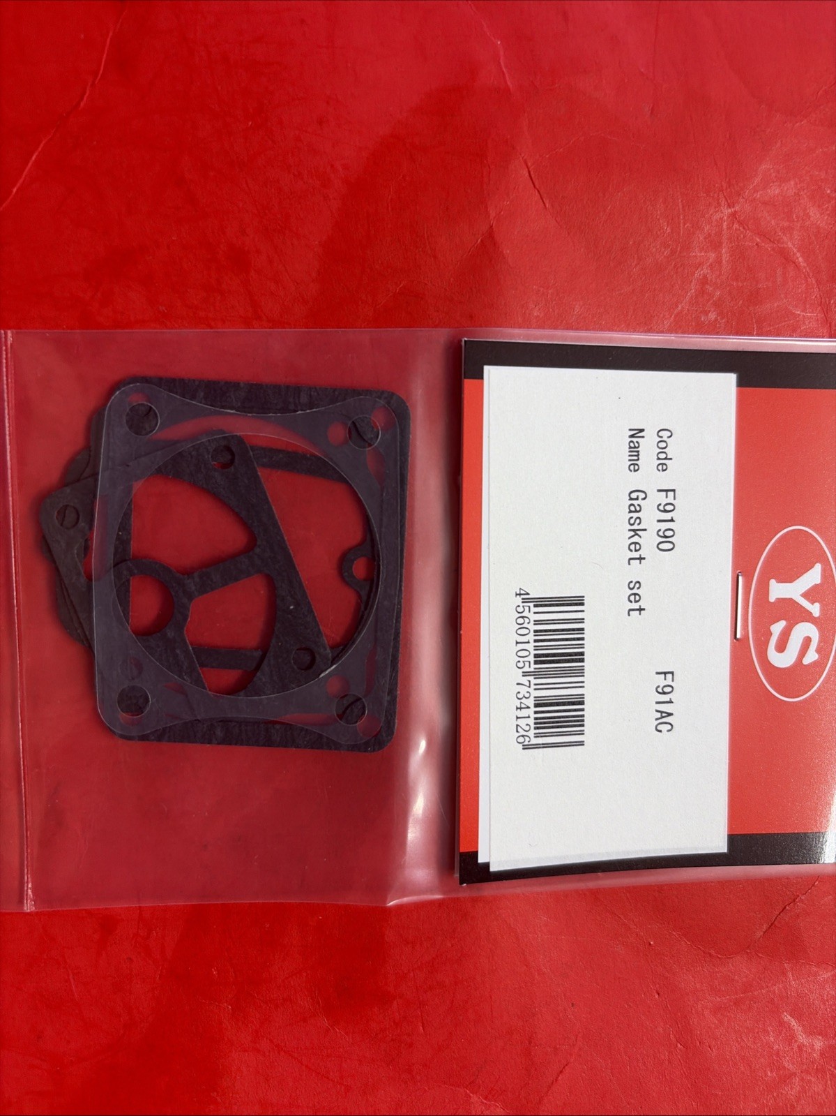 YS 91AC GASKET SET # F9190 NIP