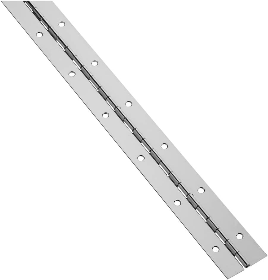 Stainless Steel Continuous Hinge 1-1/2" x 72" - N266-965 V571