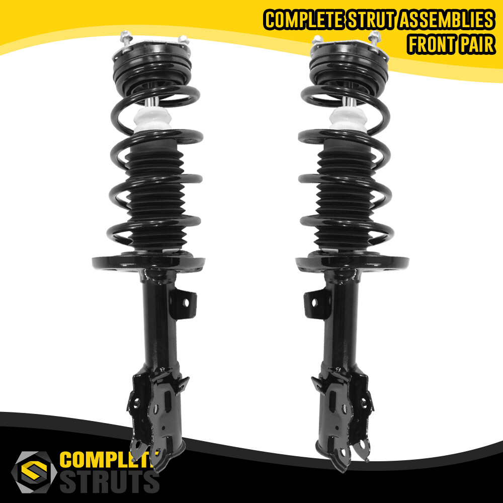 2011-2013 Ford Fiesta Front Pair Complete Struts & Coil Spring Assemblies