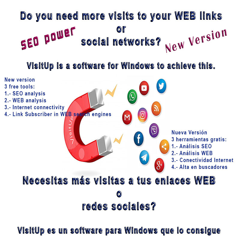 Visits WEB, SERP, SEO, get more sales WEB