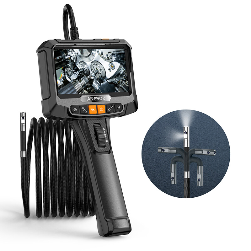 5.8MM Industrial Endoscope Automotive Articulating Borescope Inspection Camera