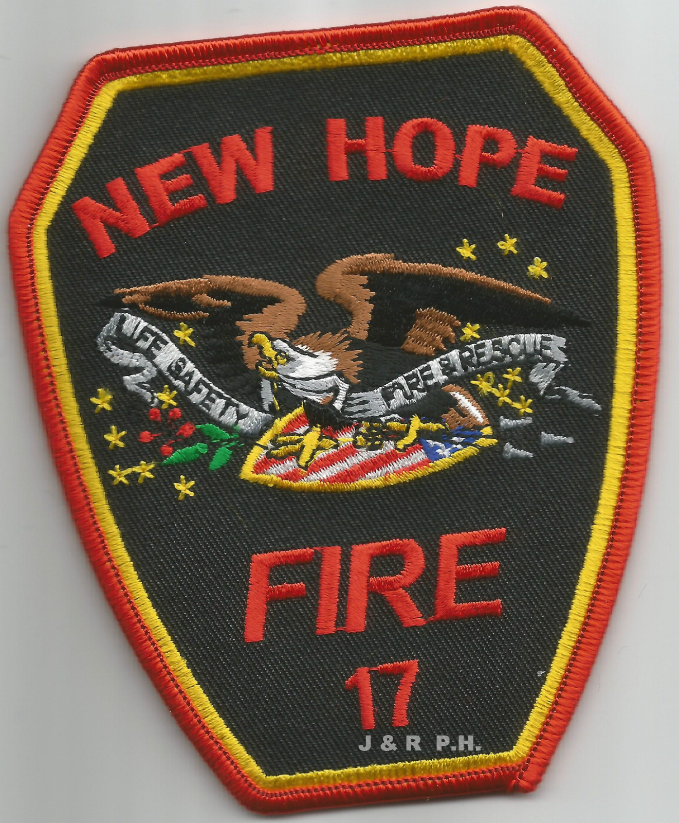 New Hope - 17  Fire & Rescue, North Carolina  (3.75" x 4.5" size)  fire patch