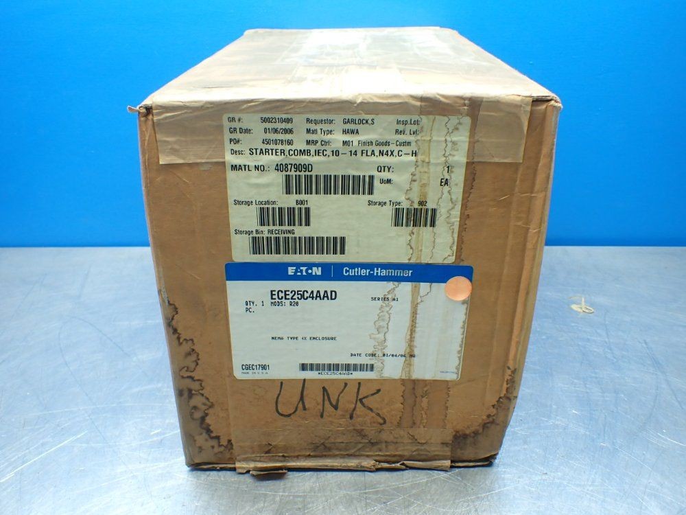 EATON ECE25C4AAD NEMA TYPE 4X ENCLOSURE 10251700746