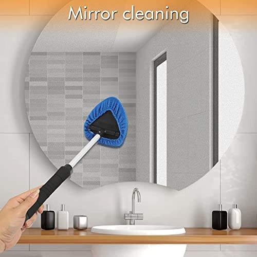 Car Windshield Cleaning Tool, Car Inside Window Cleaner Tool with 19 inch-2pc