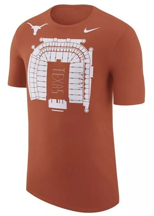 Nike Men’s Texas Longhorns Football Local Imagery Stadium Jersey Shirt Large L