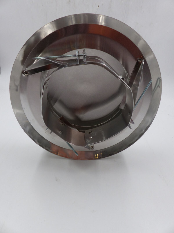 TRIBUILT TRIVC57 5-7 TYPE B VENT CAP SILVER
