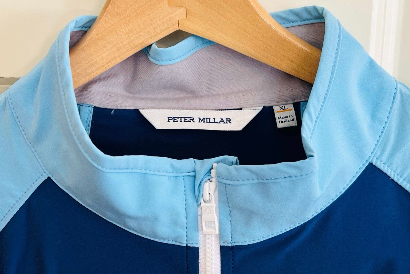 PETER MILLAR U.S. OPEN PINEHURST BLUE GOLF JACKET XL LARGE NEW BRYSON DECHAMBEAU