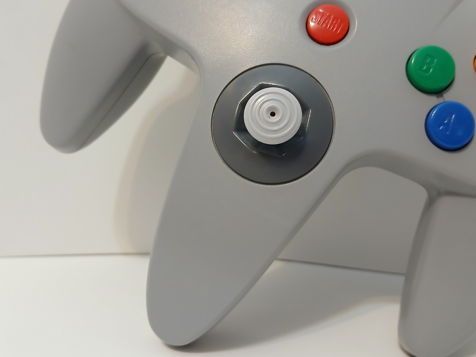 Nintendo 64 OEM Original Gray Controller + Controller Pak TESTED! N64