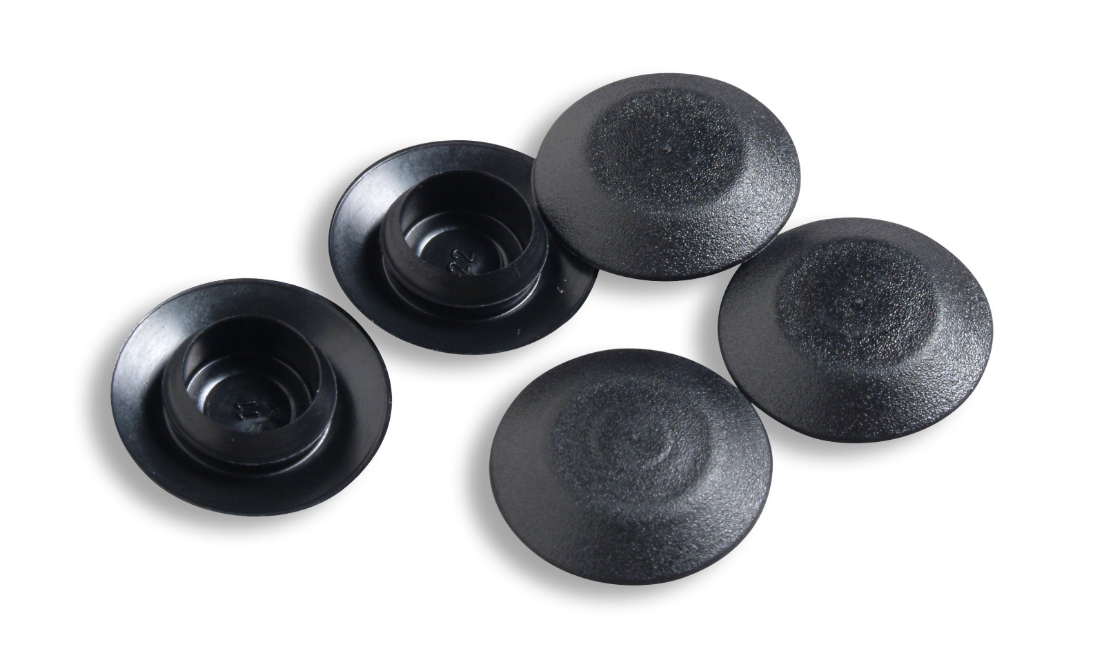 50 Hole Plugs 3/4" BPF Flush Black