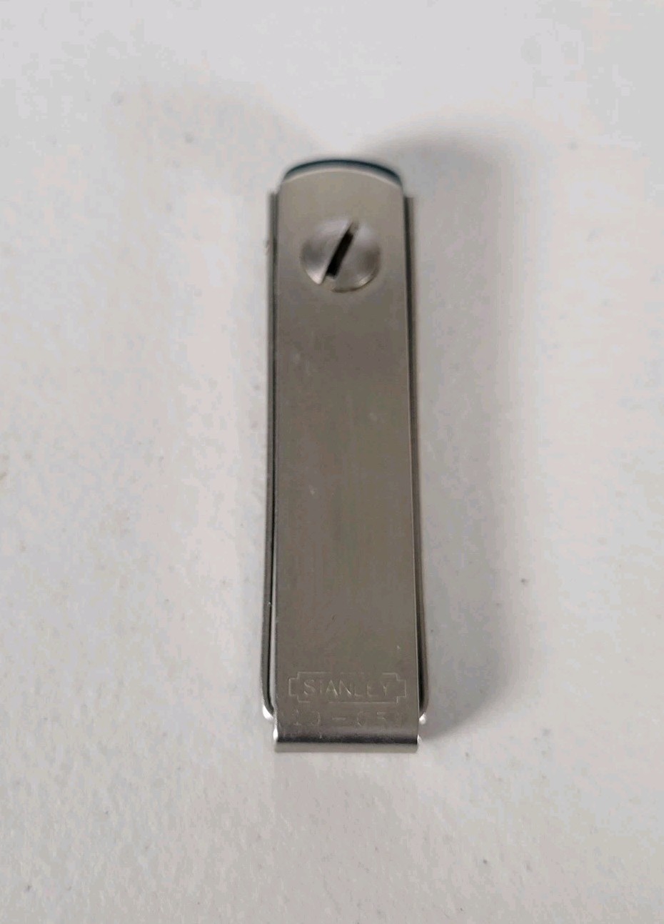 Vintage Stanley 10-059 Folding Pocket Utility Knife Made in USA