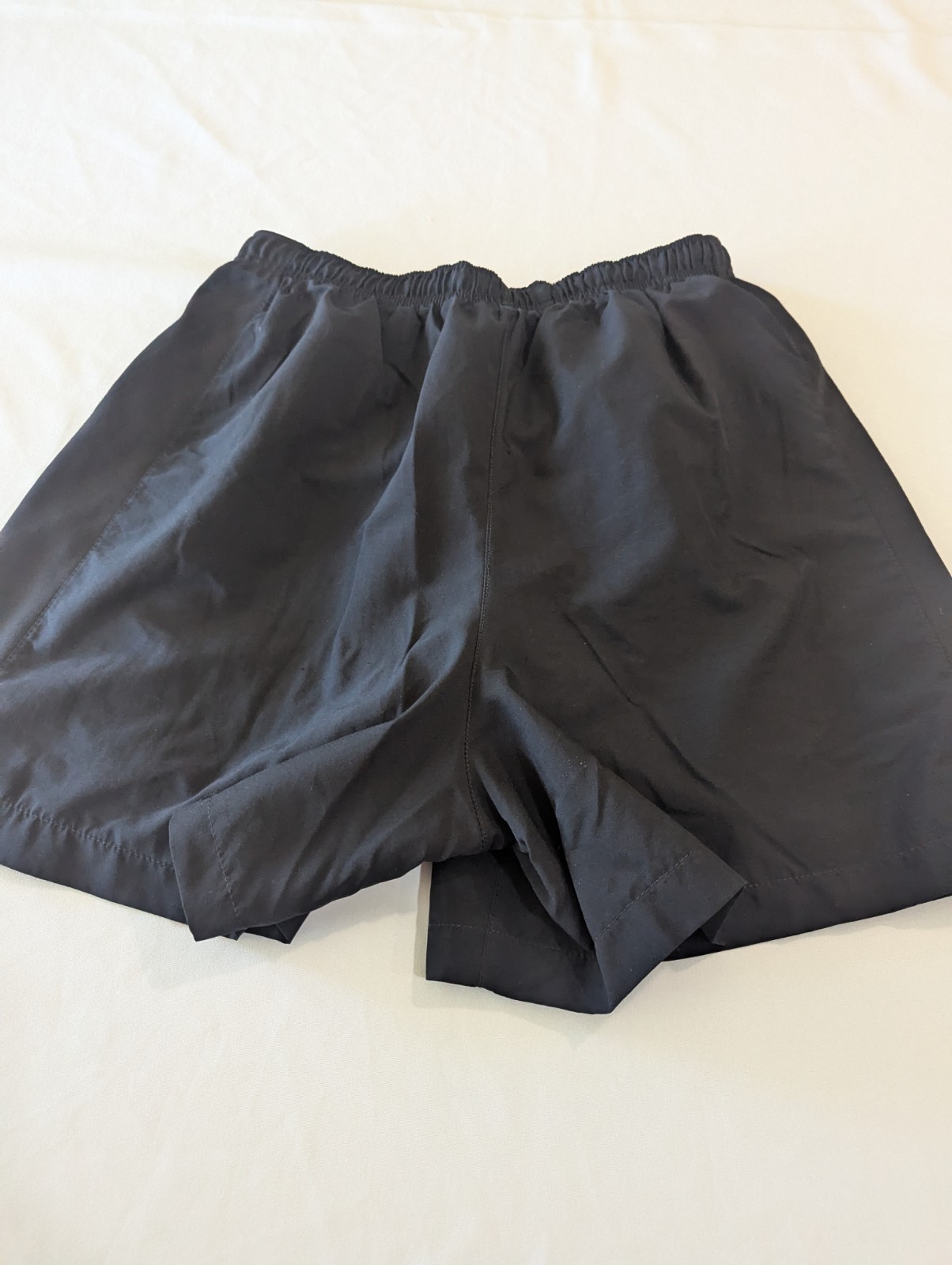 Black Physical Fitness Double Layer Shorts Small
