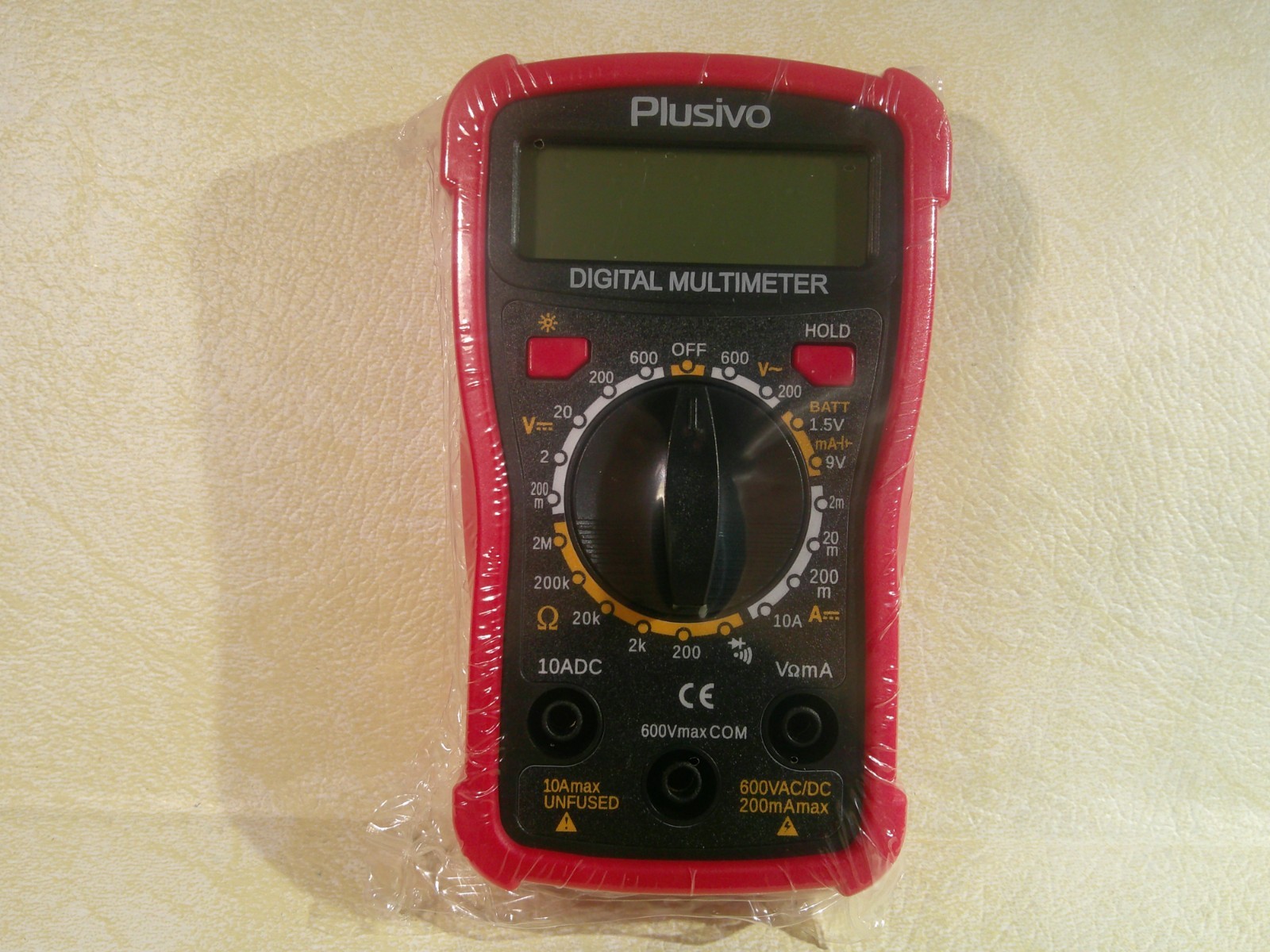 Plusivo DM501D Multimeter 6000 Count Auto Ranging as shown