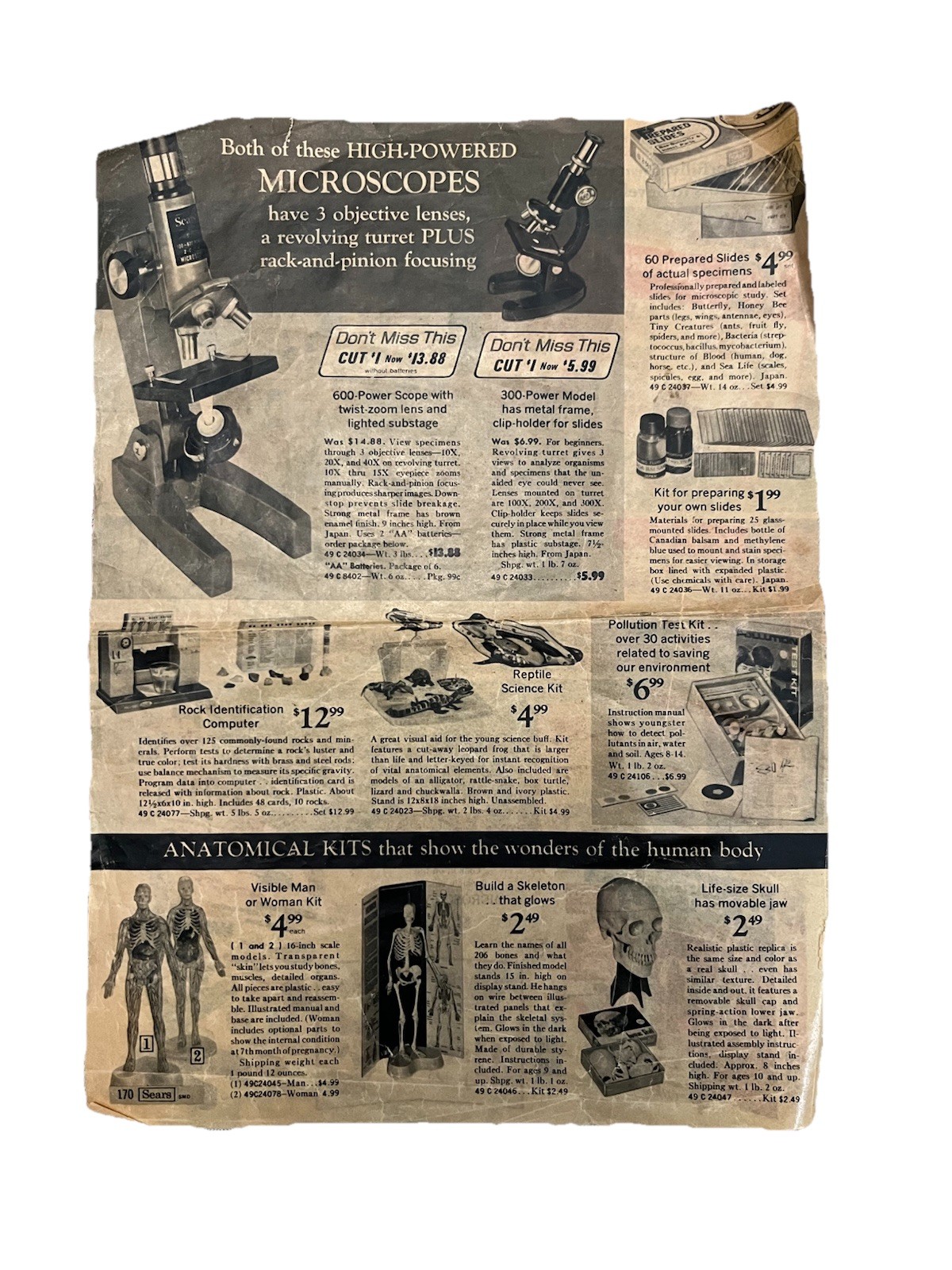 Gilbert Microcraft Microscope