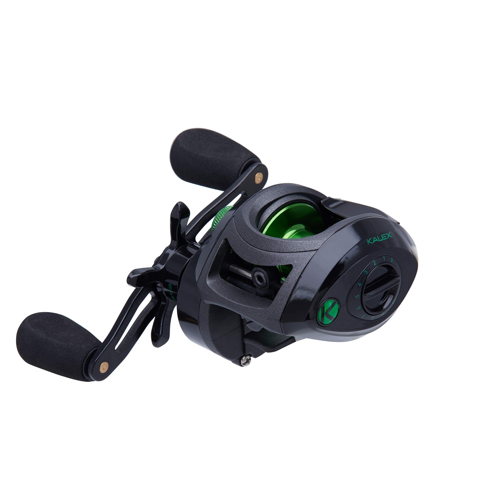 Kalex 1499519 XL2 Low Profile RH Bait Casting Fishing Reel Left-handed
