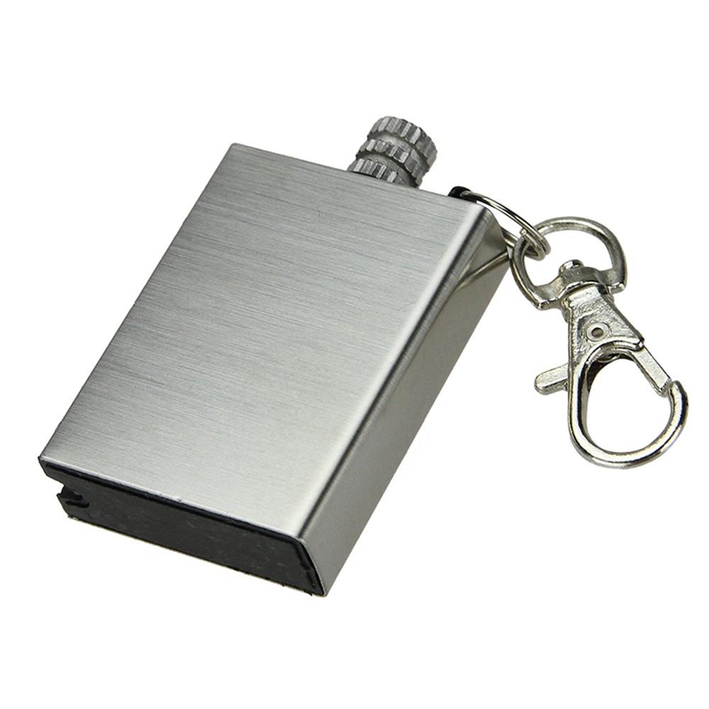 5PCS Emergency Everlasting Match Survival Fire Starter Lighter Keyring Keychain