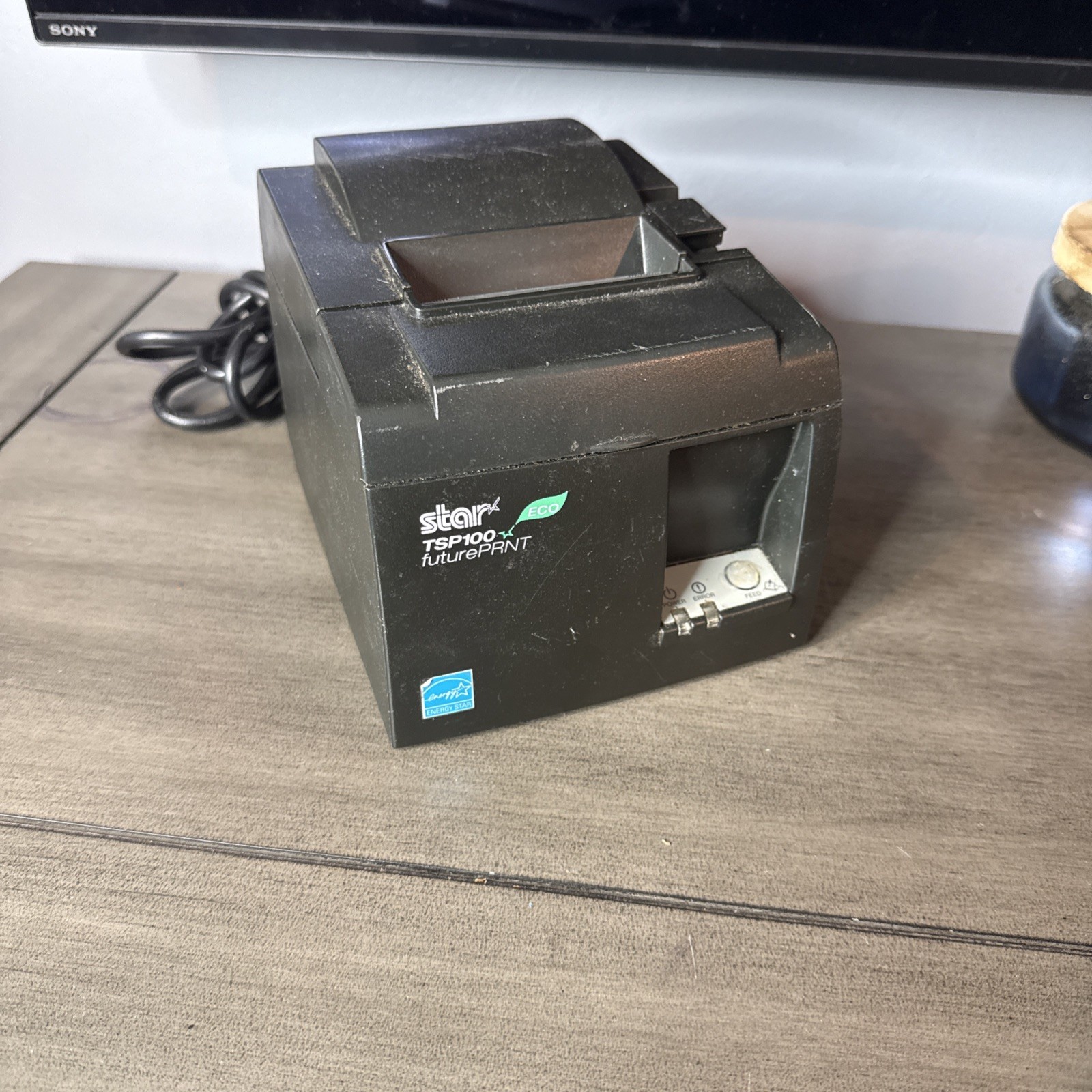 Star TSP100II Future PRINT POS Thermal Printer for Parts or NOT Working