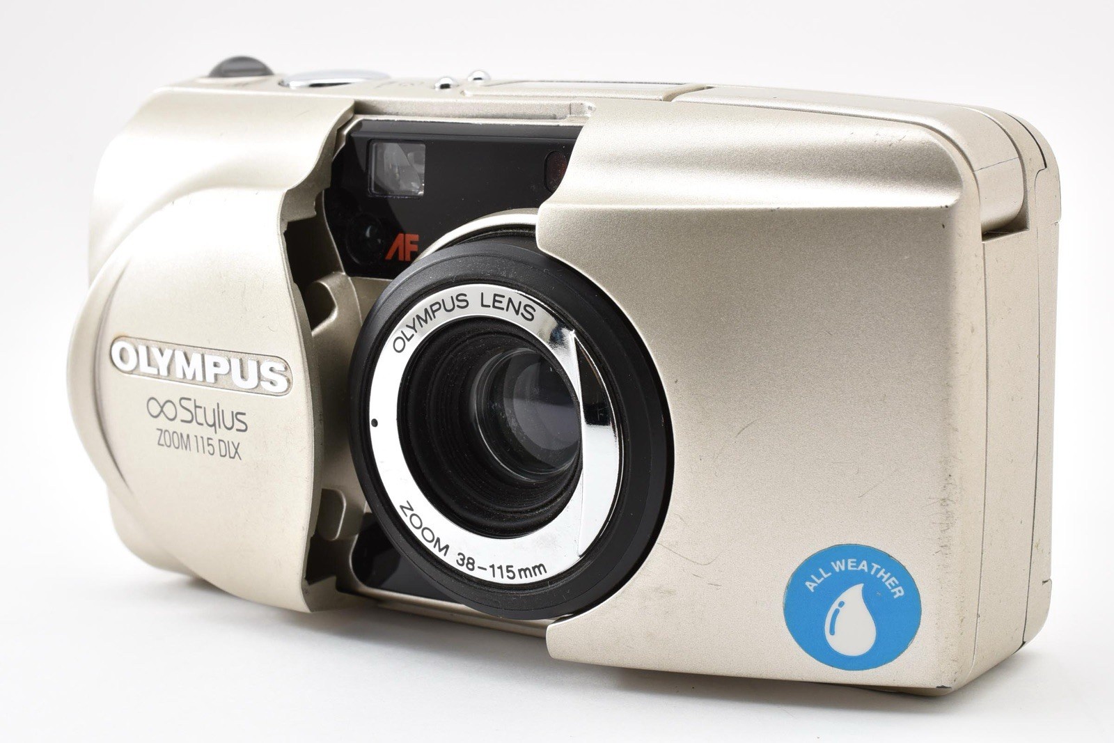 Olympus Stylus Zoom 115 DLX 35 mm  Film Camera