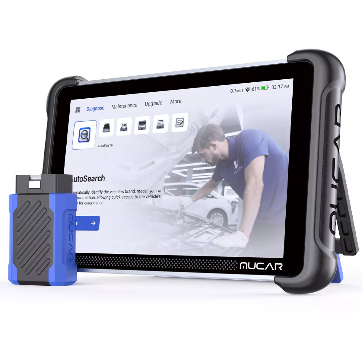 MUCAR 892BT AI Car Diagnostic OBD2 Scanner 35+service Bluetooth E-CU Coding