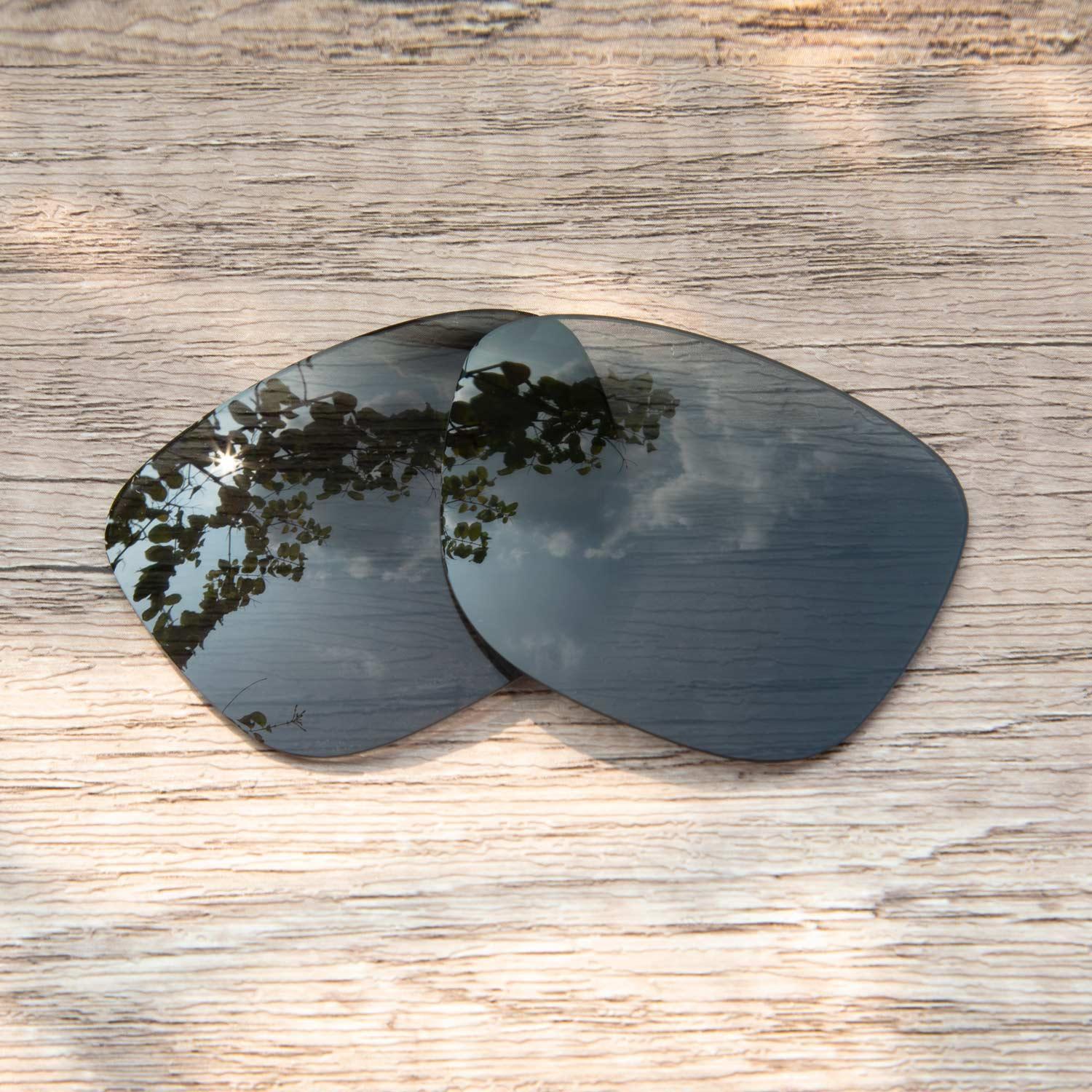 Walleva Black Polarized Replacement Lenses For Smith Lowdown