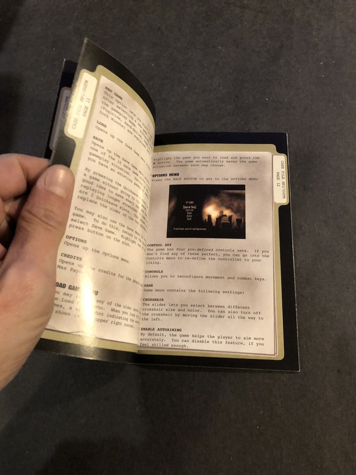 max payne xbox Manual Only