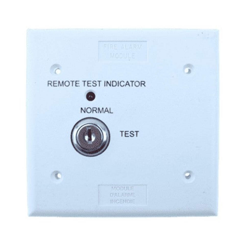 Kidde GSA-DTS Duct Smoke Detector Test Station 2-Gang Plastic Plate w/Key Switch