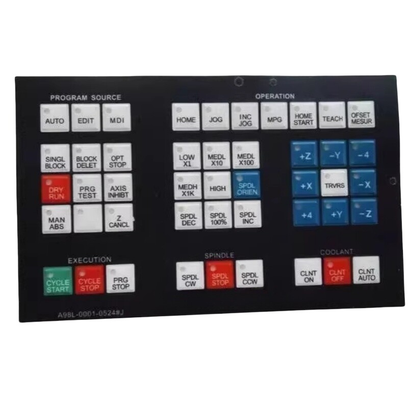 3PCS New FOR FANUC A98L-0001-0524#J Key film protection In Box Free Shipping