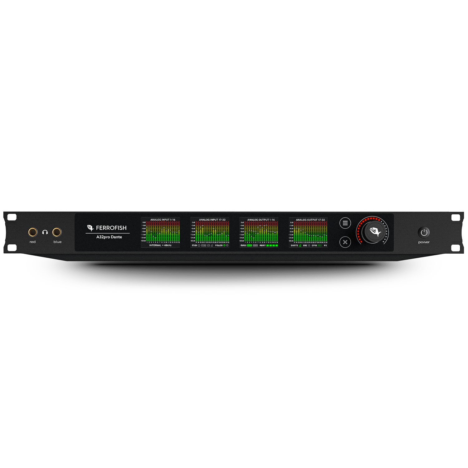 Ferrofish A32pro 32-In/32-Out Multi-Format AD/DA Converter with Dante