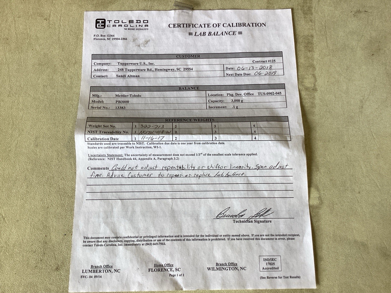 Stress Relief Engineering Formula 62, Model C Unit with Load Master 2000 Table