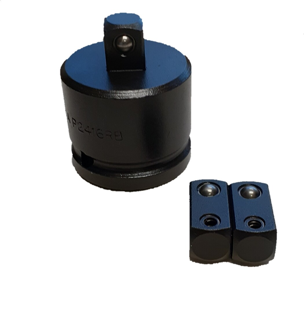 WHITE-USA  1/2" To 3/4" Drive Socket Reducer Air Impact With 2 Replacement Bits