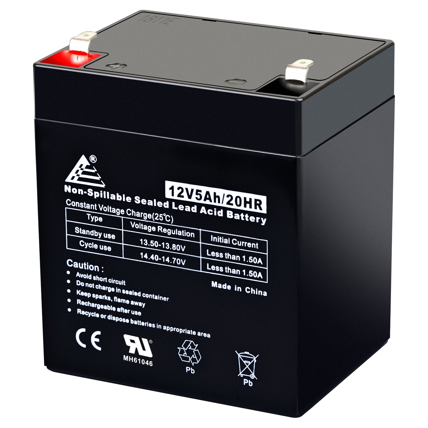 Rechargeable 12V 5AH Trailer Break Away Kit Battery