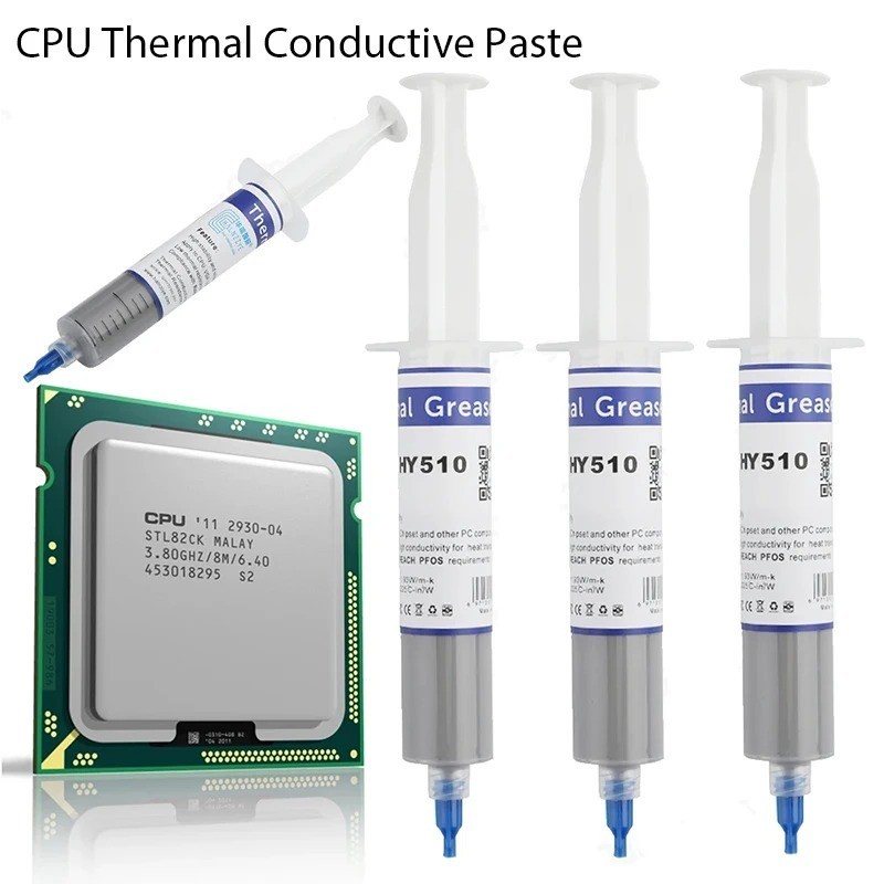 HY510 Thermal Paste CPU GPU Cooling Grease Heatsink Compound for PC Laptop