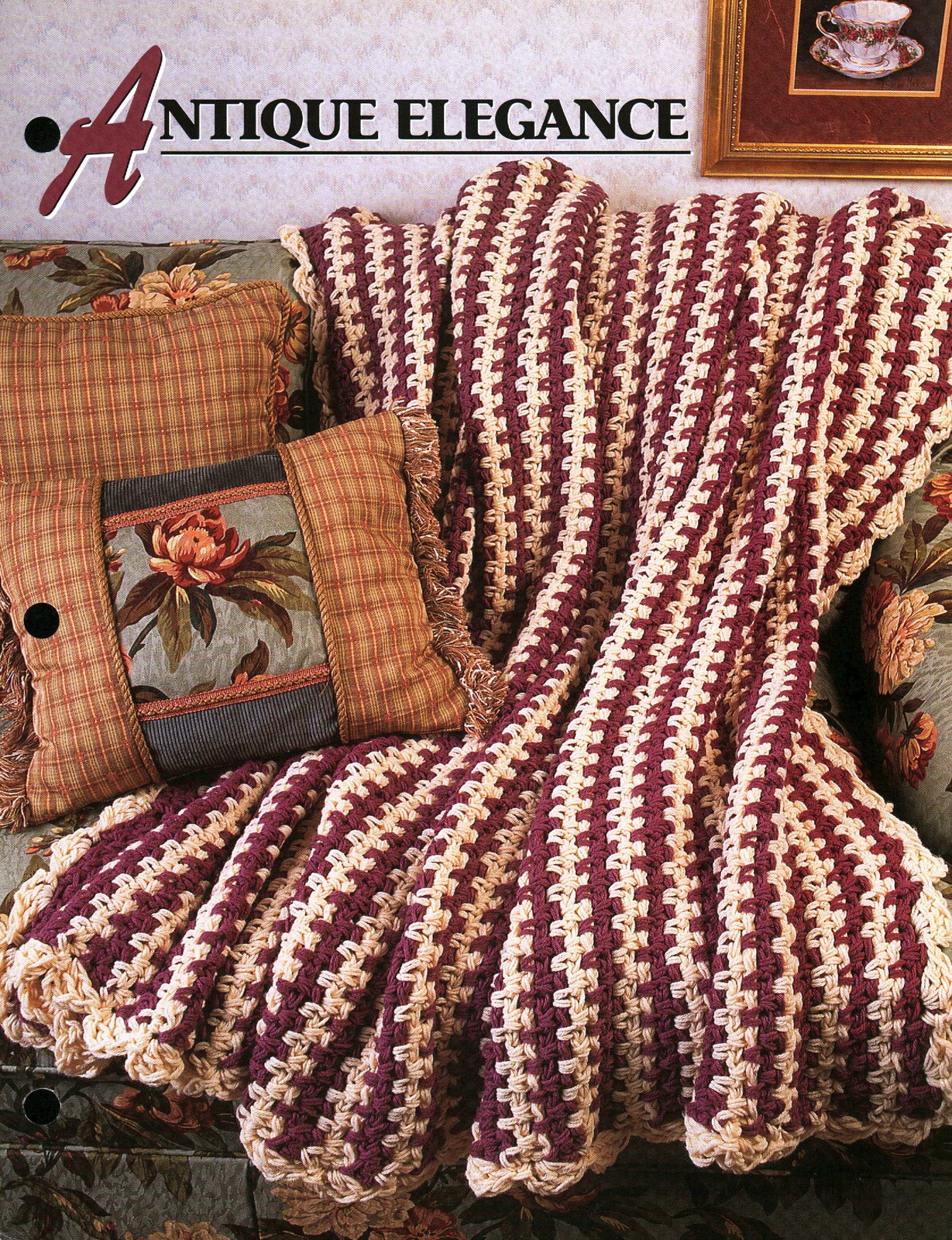 Antique Elegance | Annie's Crochet Quilt & Afghan Club QAC329-05