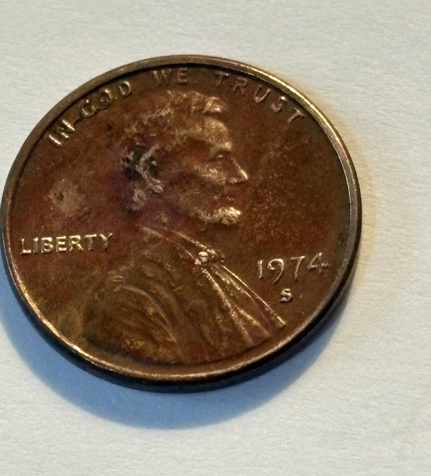 1974-S 1C RD Lincoln Cent